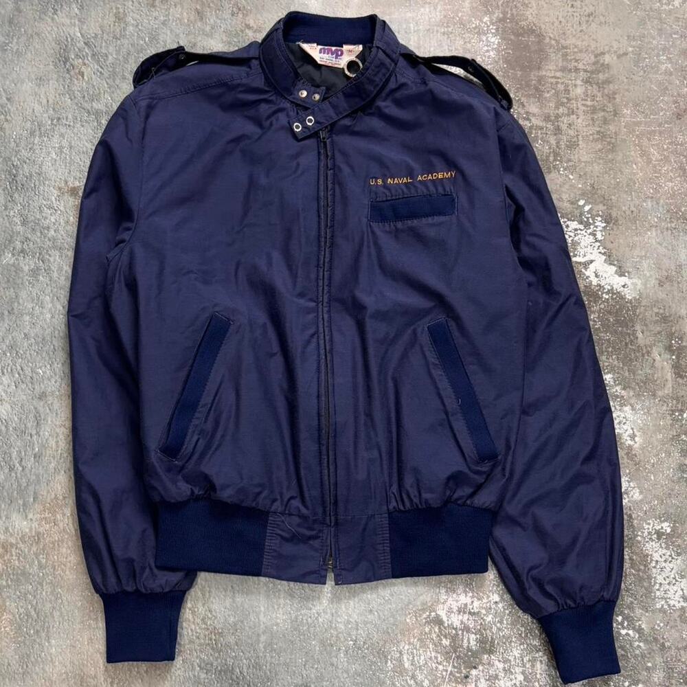 Vintage USNA Blue Jacket. US Naval Academy. Size Medium